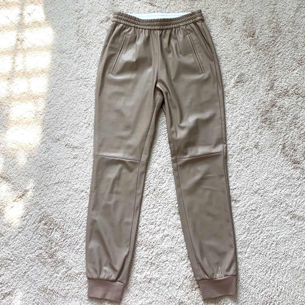 BCBG leather pants